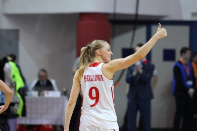 Сегодня женская сборная России по баскетболу встретится с командой Болгарии
